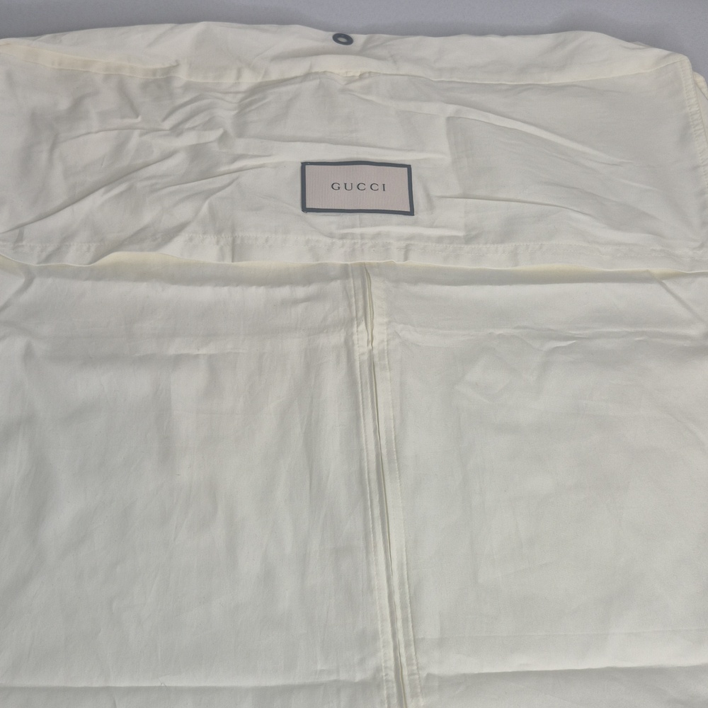 Gucci Beige-Brown GG Monogram Pleated A-Line Skirt w/GUCCI Garment Bag & COA - Picture 16 of 17